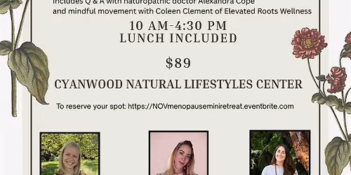 Menopause Mini Retreat