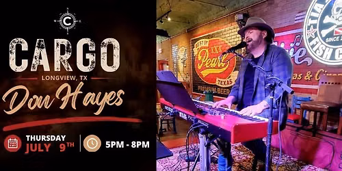 Don Hayes live at Cargo 