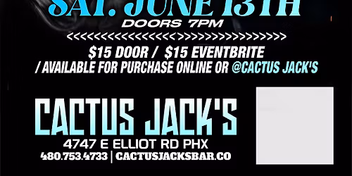 Zeppapotapuss @ Cactus Jacks Sat June 13th