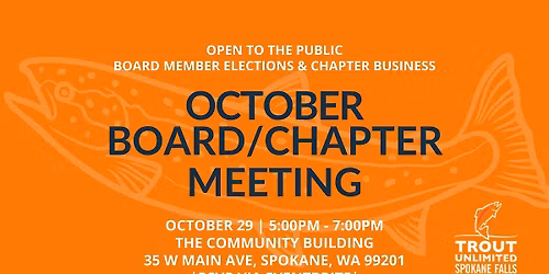October Board Meeting