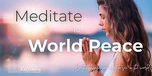 Meditate for World Peace