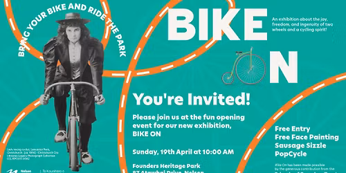 \ud83d\udeb2 BIKE ON | Family Fun Day & Exhibition Opening
