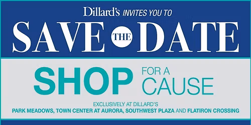 Dillard's Shop for a Cause 