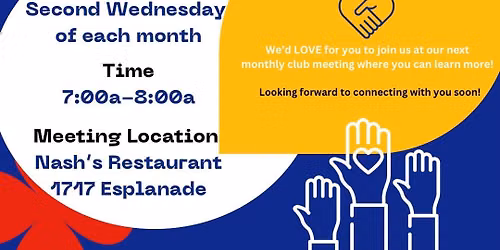 Chico Kiwanis Club Monthly Mtg - AUGUST 2026