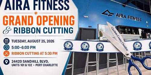 Aira Fitness Ribbon Cutting 
