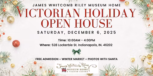 Victorian Holiday Open House