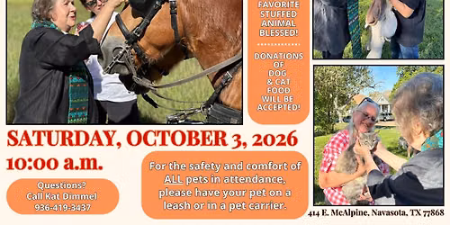 Blessing of the Animals