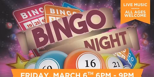 Bingo for Music, Arts & Kids