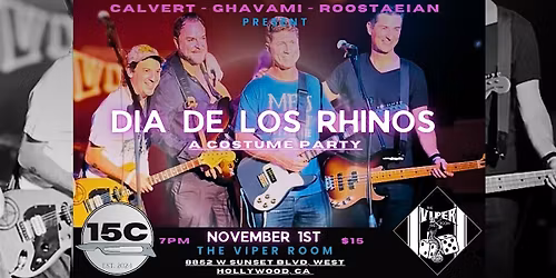 15C DIA DE LOS RHINOS  A COSTUME PARTY