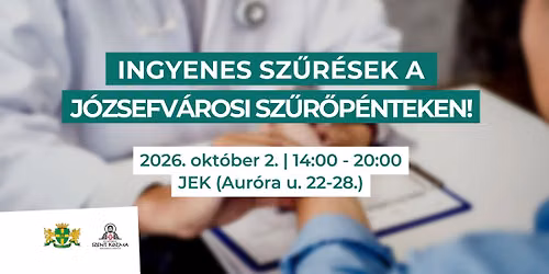 Sz\u0171r\u0151p\u00e9ntek a JEK- ben 2026. okt\u00f3ber 2.