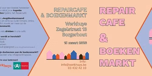 Repaircaf\u00e9 en Boekenmarkt