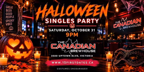 15FirstDates Victoria Halloween Singles Party