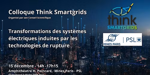 Colloque Conseil Scientifique Think Smartgrids