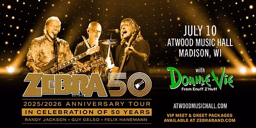 Zebra 50 - 2026 Anniversary Tour