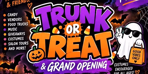\ud83c\udf83 Papitos Beauty Lounge Grand Opening & Trunk-or-Treat