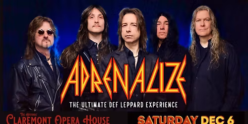 Adrenalize - The Ultimate Def Leppard Experience @ Claremont Opera House
