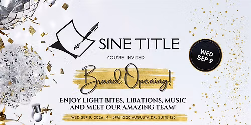 Sine Title Brand Opening!