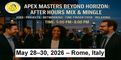 Apex Meet-ups Cooperation \u2022 Jobs \u2022 Networking in Rome, Italy