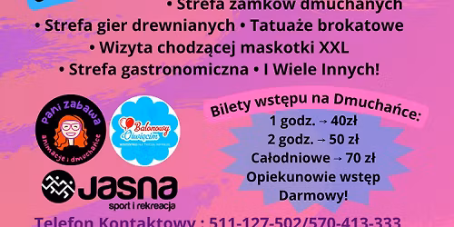 Dmucha\u0144cowy Zawr\u00f3t G\u0142owy z Pani\u0105 Zabaw\u0105 w Gliwicach