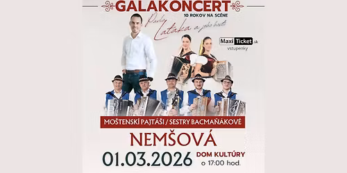 Galakoncert M\u00e1m hudbu r\u00e1d Pavol Lat\u00e1k a jeho hostia...