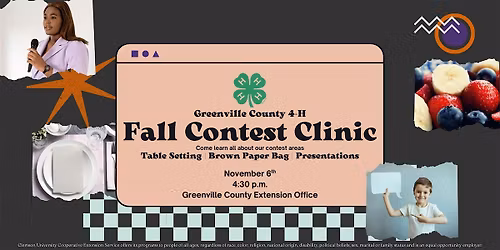 Greenville County Fall Contest Clinic Day 2025