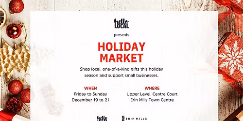 Erin Mills Holiday Market