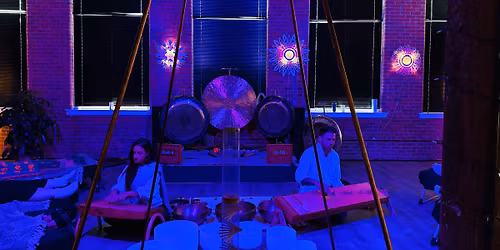 NEW DATE: 3-Year Anniversary \u2022 Gong Bath & Light System & Dinner