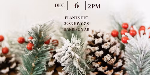 Live Wreath Making Class