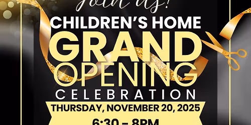 CCIEC Children's Home Grand Opening