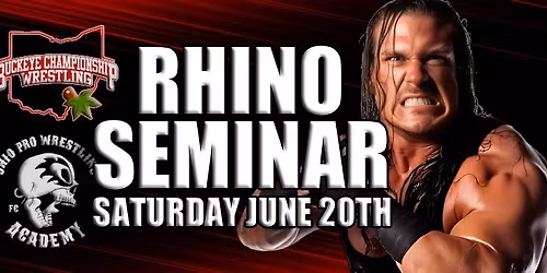 Rhino Pro Wrestling Seminar