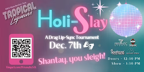 Holi-SLAY: A Drag Lip-Sync Tournament - ASL Performance