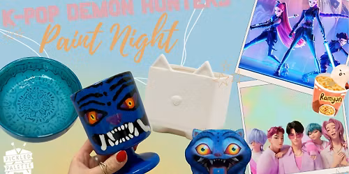 \u2694\ufe0fKPOP Demon Hunters Paint Night \u2694\ufe0f