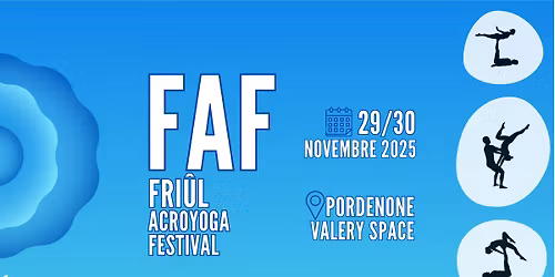 FAF 2025 - FRIUL ACROYOGA FESTIVAL