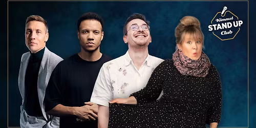 La 18.4 Kimmel Stand Up Club: Mikko Vaismaa, Joel Makengo, Leena Kuitunen, Amir Amokrane