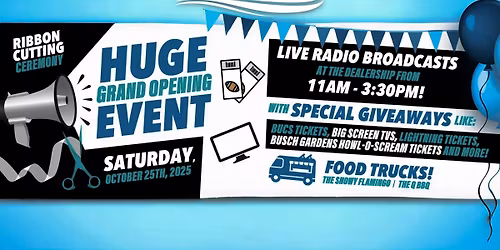 Join Gordie at Honda Port Richey Grand Opening!