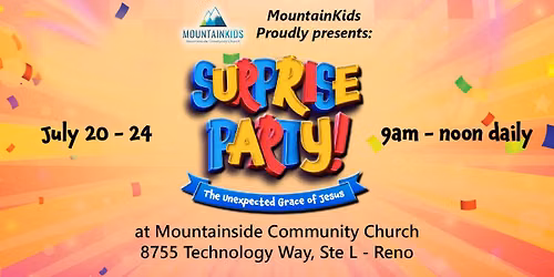 Surprise Party! summer camp