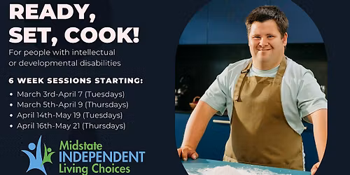 Ready, Set Cook! A 6-Week Cooking Course (Spring Series)