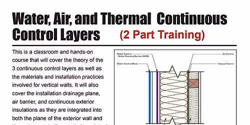 Water, Air, and Thermal Continuous Control Layers (2 Part Training)