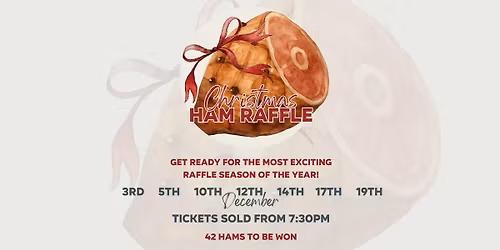 Christmas Ham Raffle