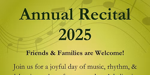 A Celebration of Music & Talent \u2013 Heritage SoPA Annual Recital