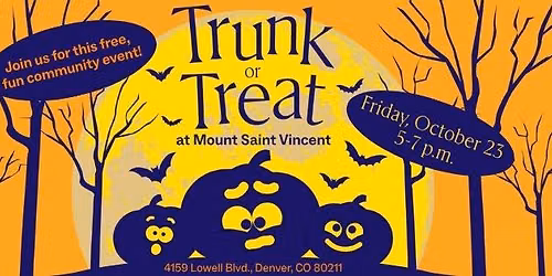 Trunk or Treat at Mount Saint Vincent