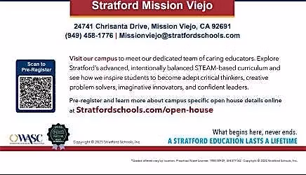 OPEN HOUSE - Stratford Mission Viejo
