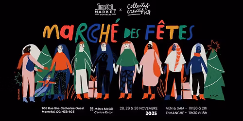 March\u00e9 des F\u00eates au Time Out Market Montr\u00e9al - 28, 29 et 30 novembre 2025