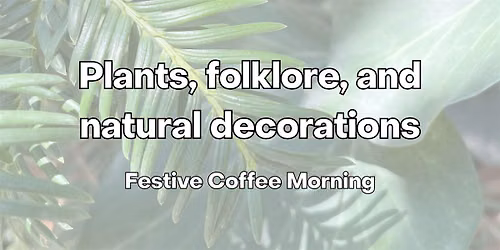 A Greener Festive Season: Plants, Folklore, & Natural Decorations