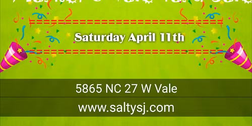 Salty's Jukebox Sat Flea Mkt & Vale Yard Sale 