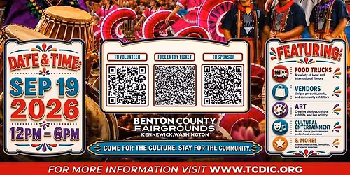 TCD&IC 5th Annual Celebration of Community Diversity & Culture — Benton Franklin Fair Grounds
