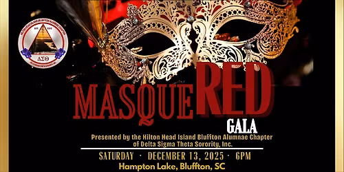 Masque"RED" Gala: Mystery in Red. Magic in the Air.