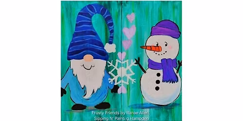Frosty  Friends Wednesday,  December 24th 10:00am $35