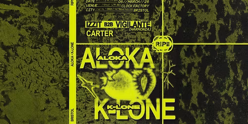 Ripe Presents: Aloka, K-Lone