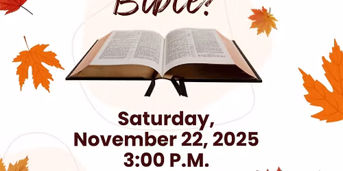 Central District Bible Bowl Rally